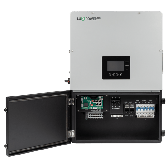 Luxpower LXP 8K Inverter | 12000W PV Input | 8000W Output | 48V 120/240V Split Phase | UL1741SB, CEC, HECO